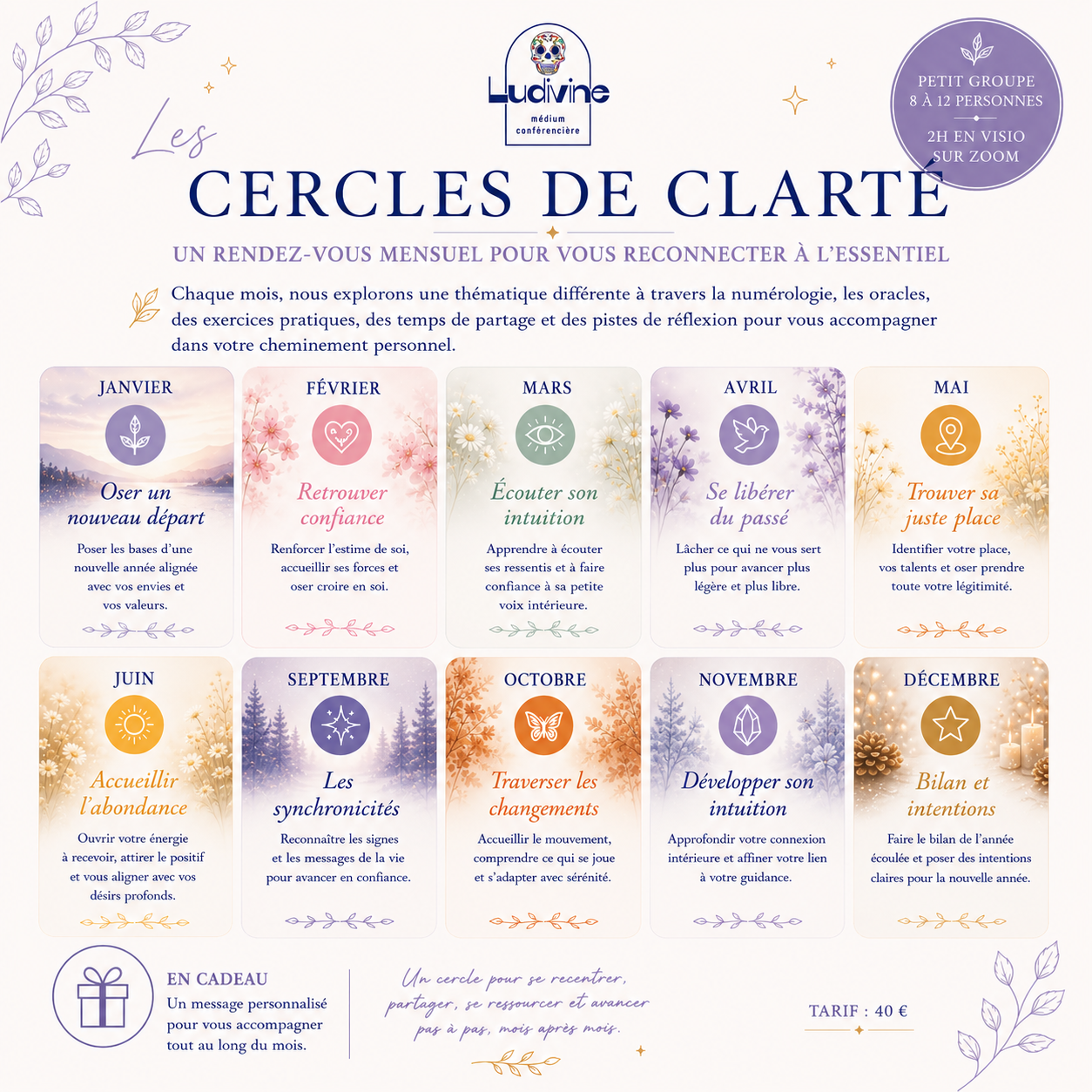 groupe de parole Les Cercles de Clarté vendée